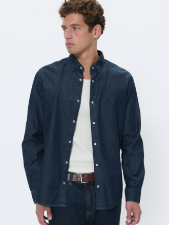 Matinique Christaldo men's denim shirt