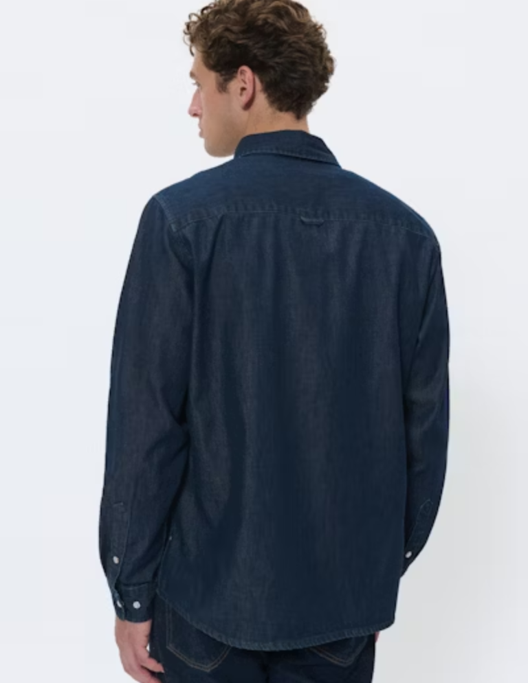 Matinique Matinique Christaldo men's denim shirt 30208554