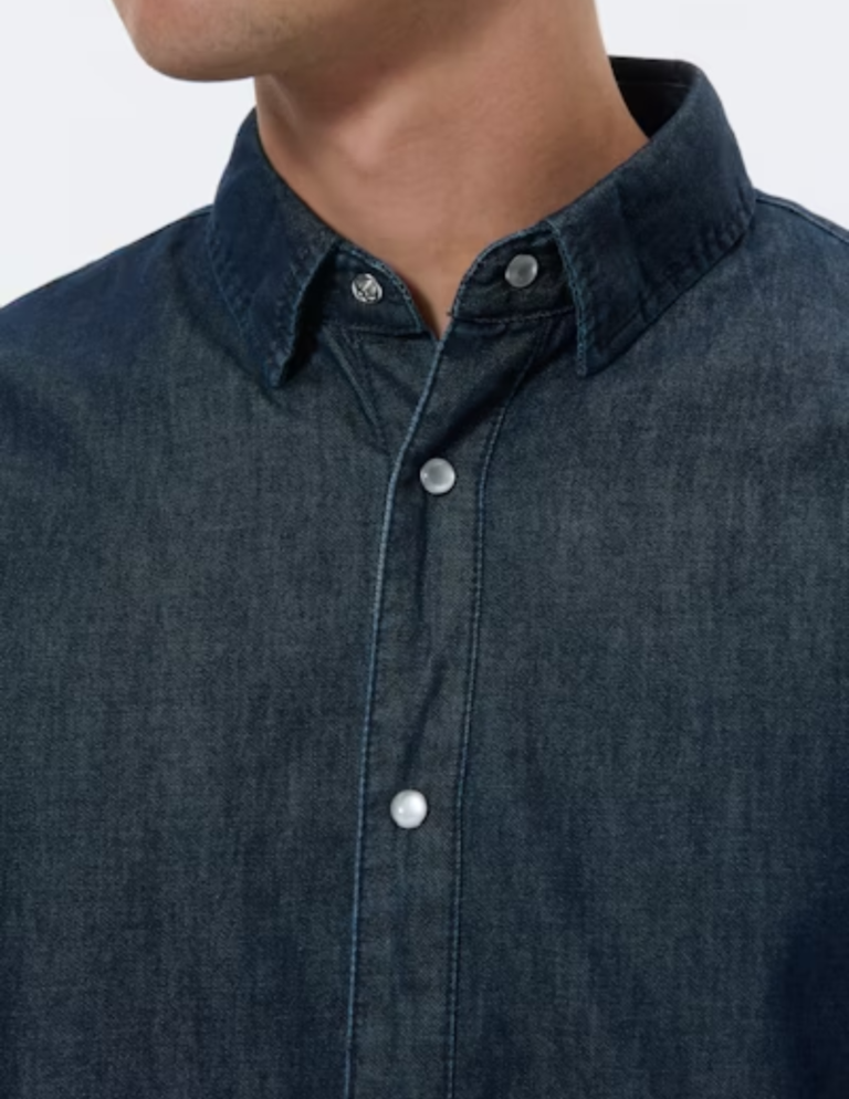Matinique Matinique Christaldo men's denim shirt 30208554
