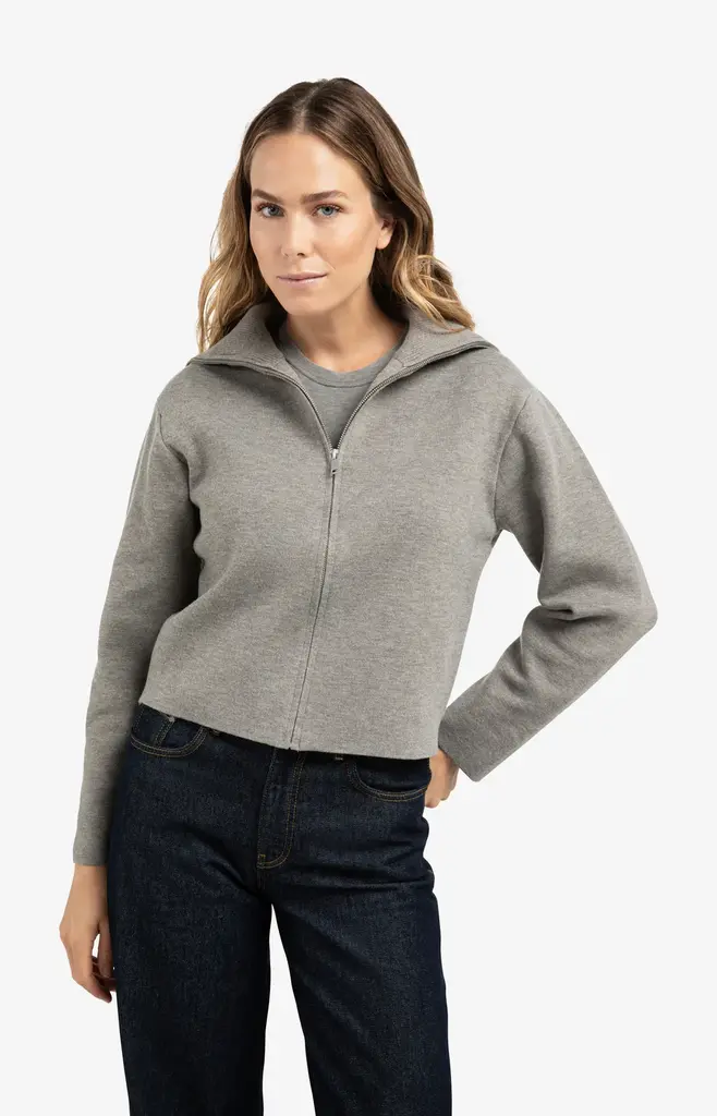 Yaya Yaya Cardigan w/high neckline 1010135