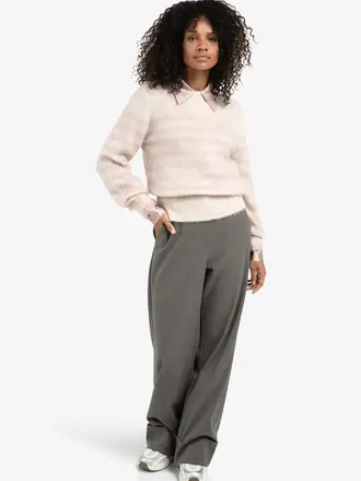 Yaya Striped sweater long sleeve