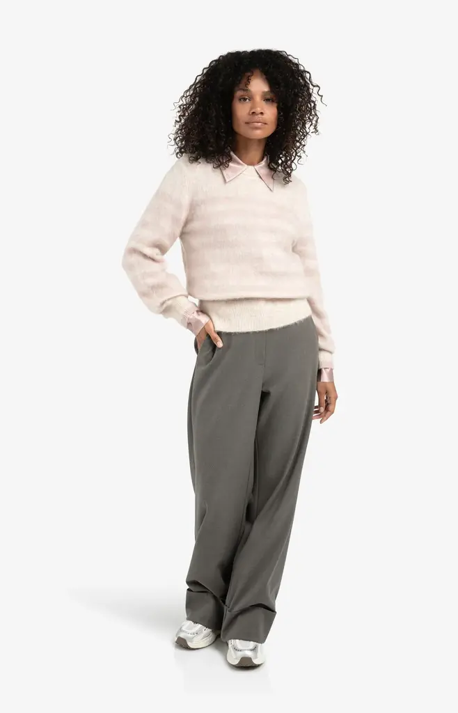 Yaya Yaya Striped sweater long sleeve 1000539