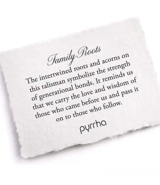 Pyrrha  Family Roots 18" necklace