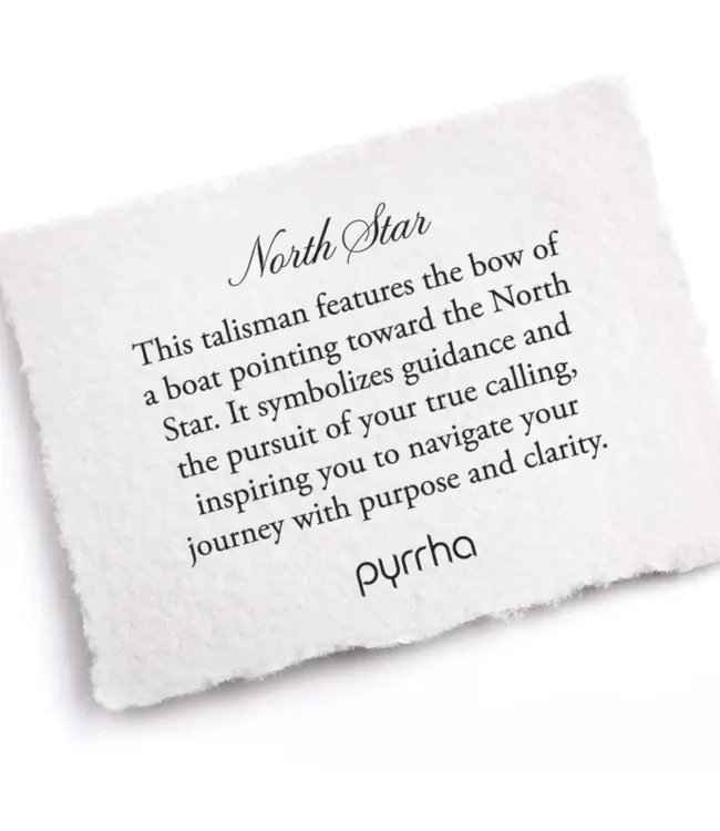 Pyrrha North Star 18" necklace