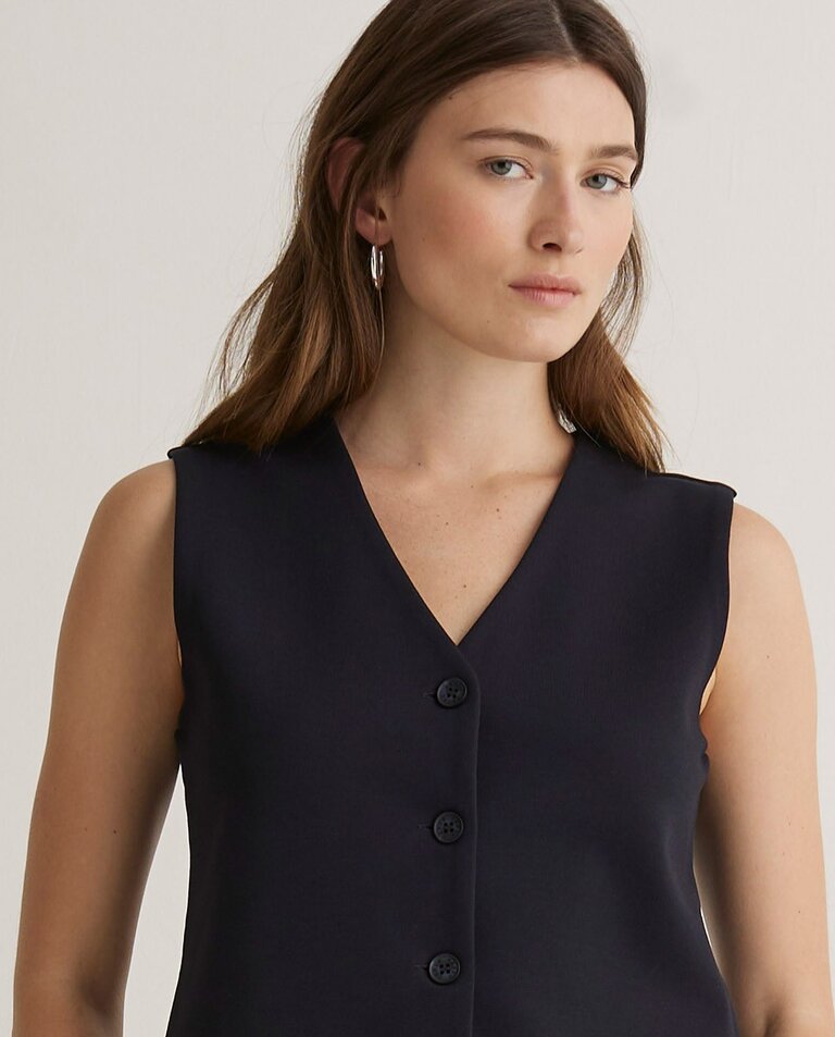 Yerse Yerse Ponte vest 43461
