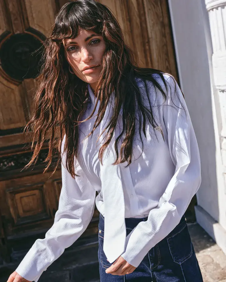 Mos Mosh Mos Mosh Ayen stripe shirt 175680