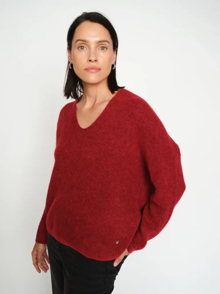 Mos Mosh Mos Mosh Thora vneck knit 153900