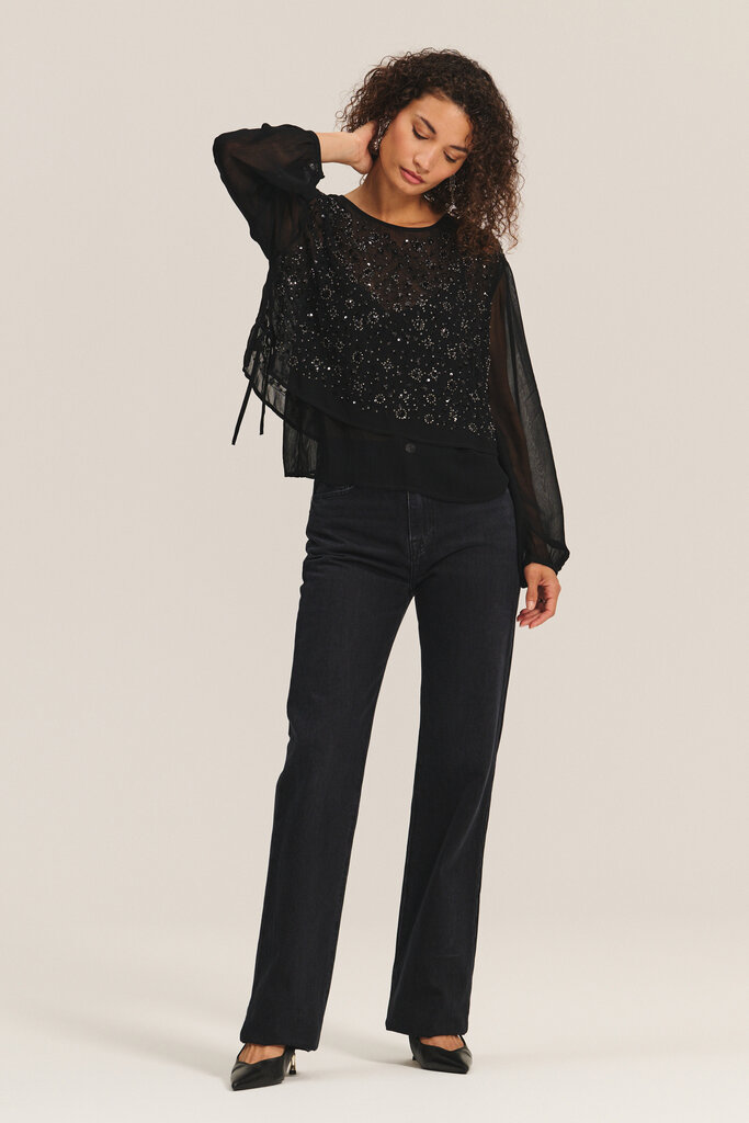 Velvet Velvet Marlowe sequin top