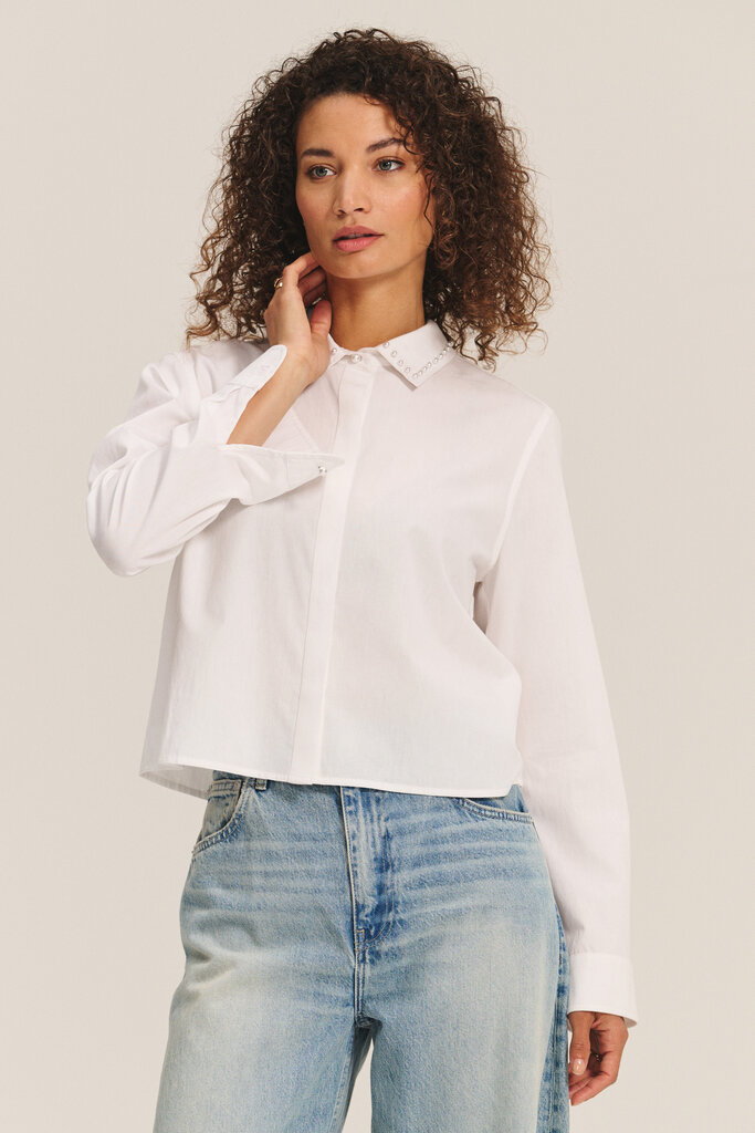 Velvet Velvet Jocelyn novelty poplin shirt