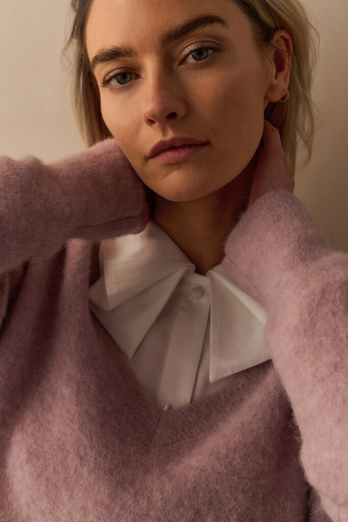 Yaya Yaya Blouse w/bow collar 1201187