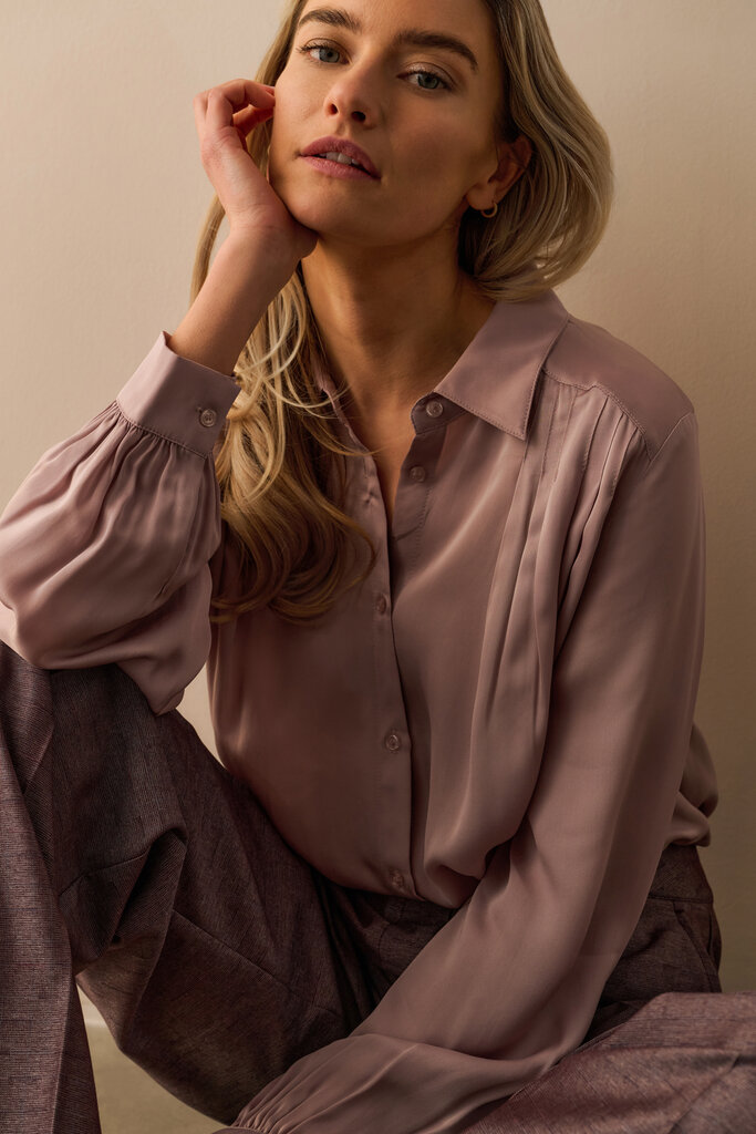 Yaya Yaya Blouse w/pleat details 1201189