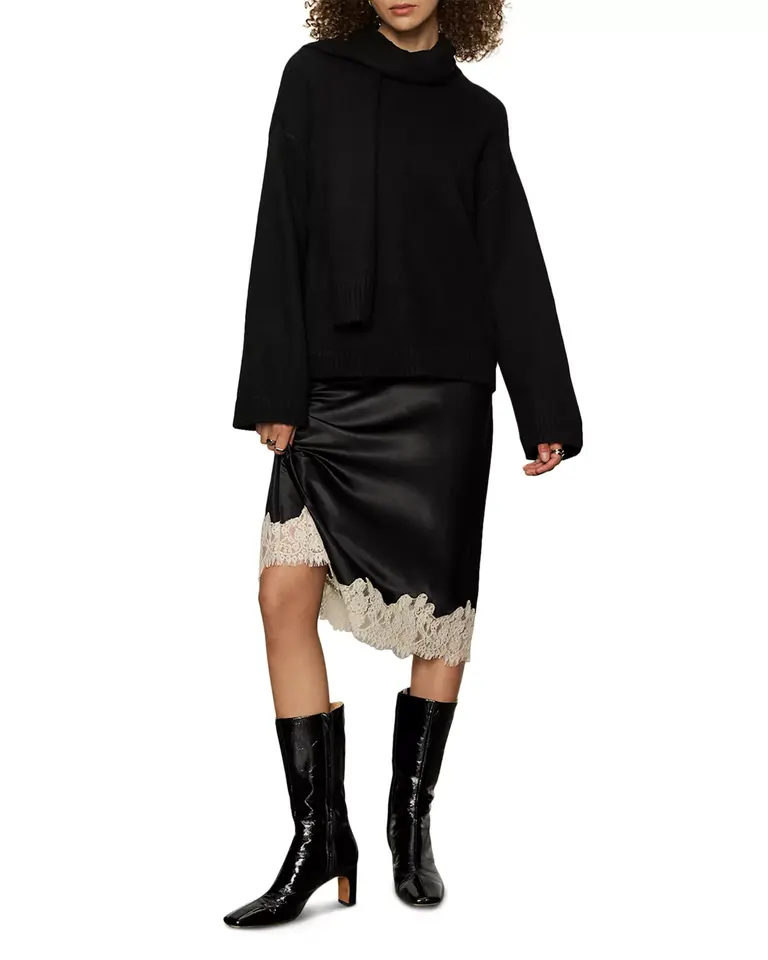 Sanctuary Sanctuary One of a kind satin midi skirt CS0496CA7X