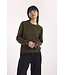 Brodie Hilda heart pointelle crew sweater