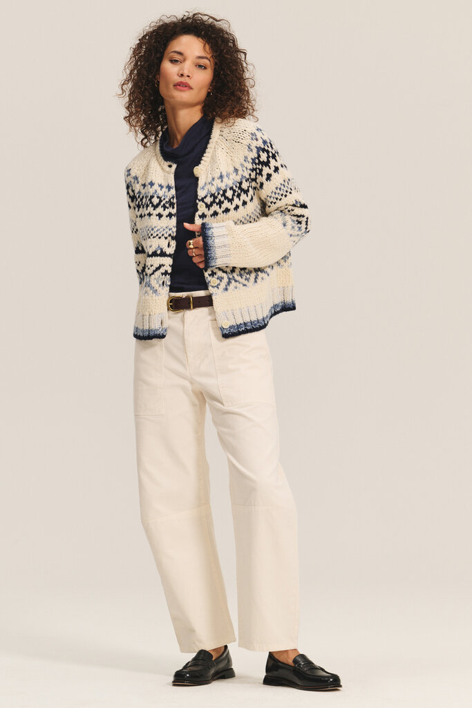 Velvet Velvet Tovah ombre fair isle sweater