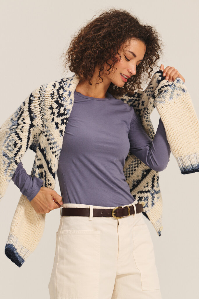 Velvet Velvet Tovah ombre fair isle sweater