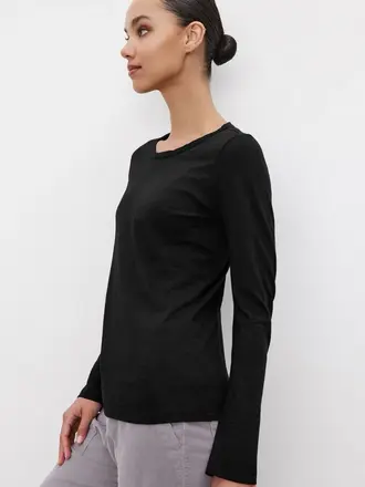 Velvet Lizzie original long sleeve round neck