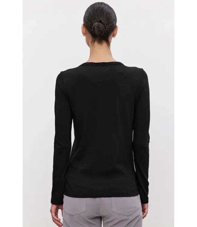 Velvet Velvet Lizzie original long sleeve round neck