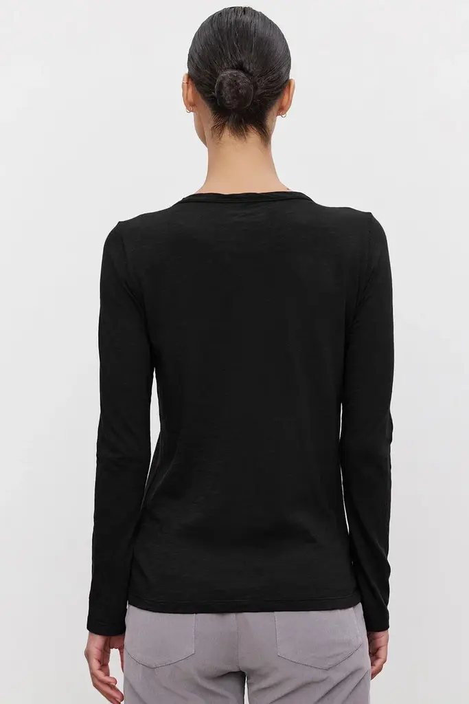 Velvet Velvet Lizzie original long sleeve round neck