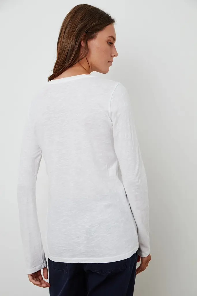 Velvet Velvet Lizzie original long sleeve round neck