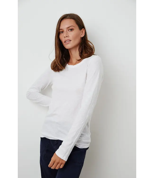 Velvet Velvet Lizzie original long sleeve round neck