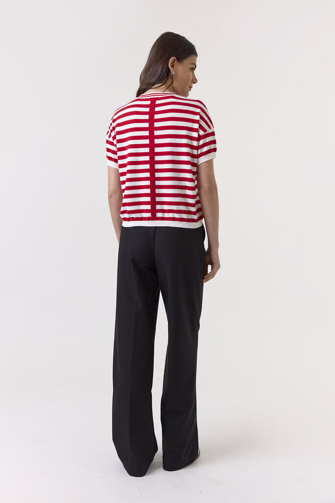 Wispr Wispr Bree stripe boxy top 1025-W-054