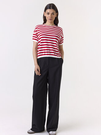 Wispr Bree stripe boxy top