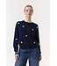 Wispr Heart emboridery mini sweat top