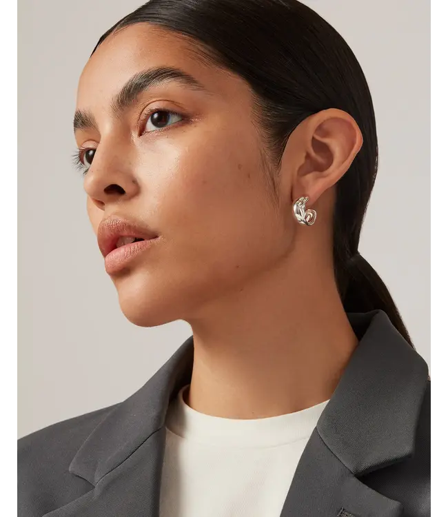 Jenny Bird Sees hoops silver