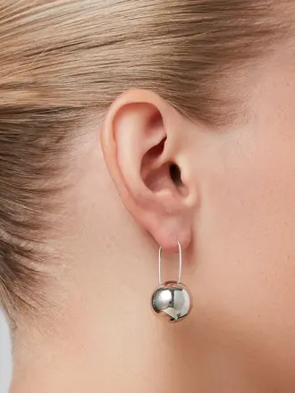 Jenny Bird Celeste Mega earrings silver