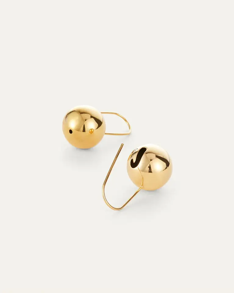 Jenny Bird Jenny Bird Celeste Mega earrings gold JB3406-HPG