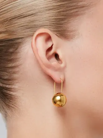 Jenny Bird Celeste Mega earrings gold