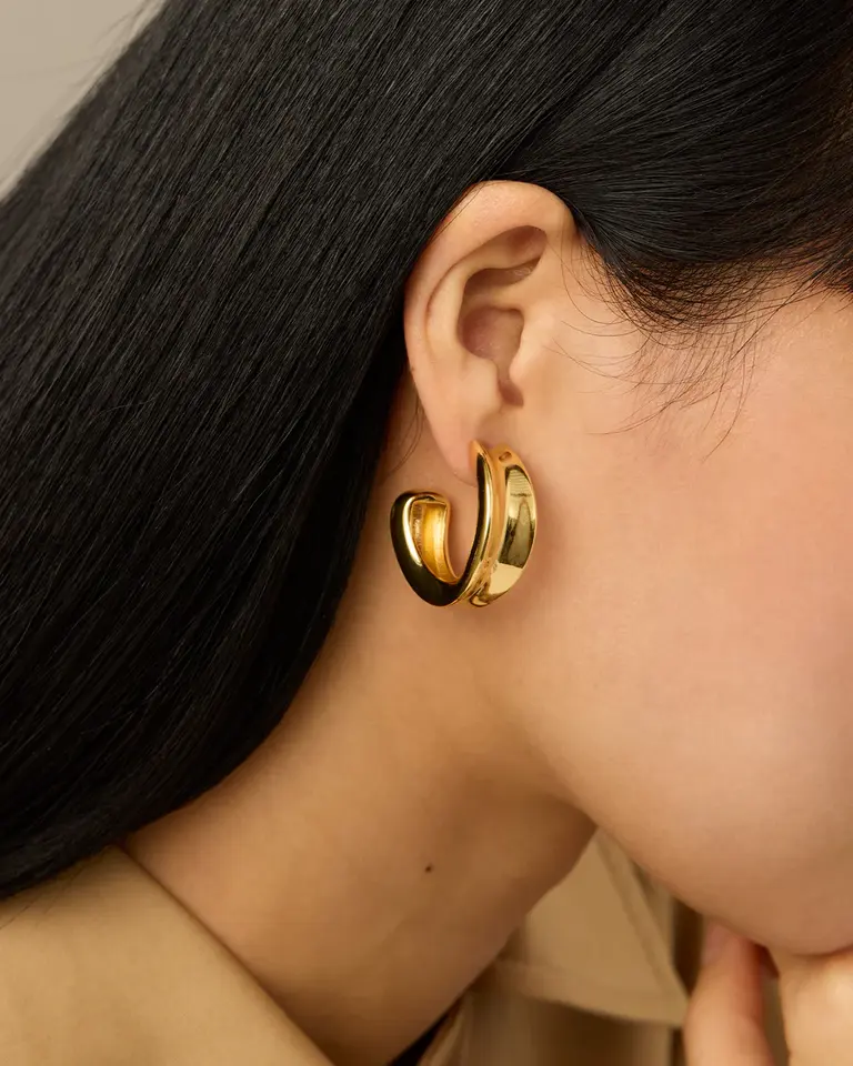 Jenny Bird Jenny Bird Doune hoops JB3318-HPG