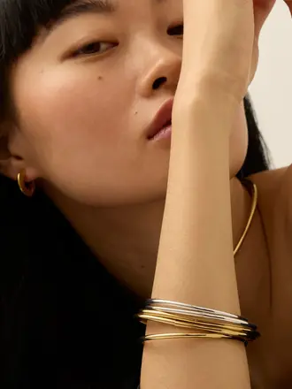 Jenny Bird Dane bangle set of 5 L