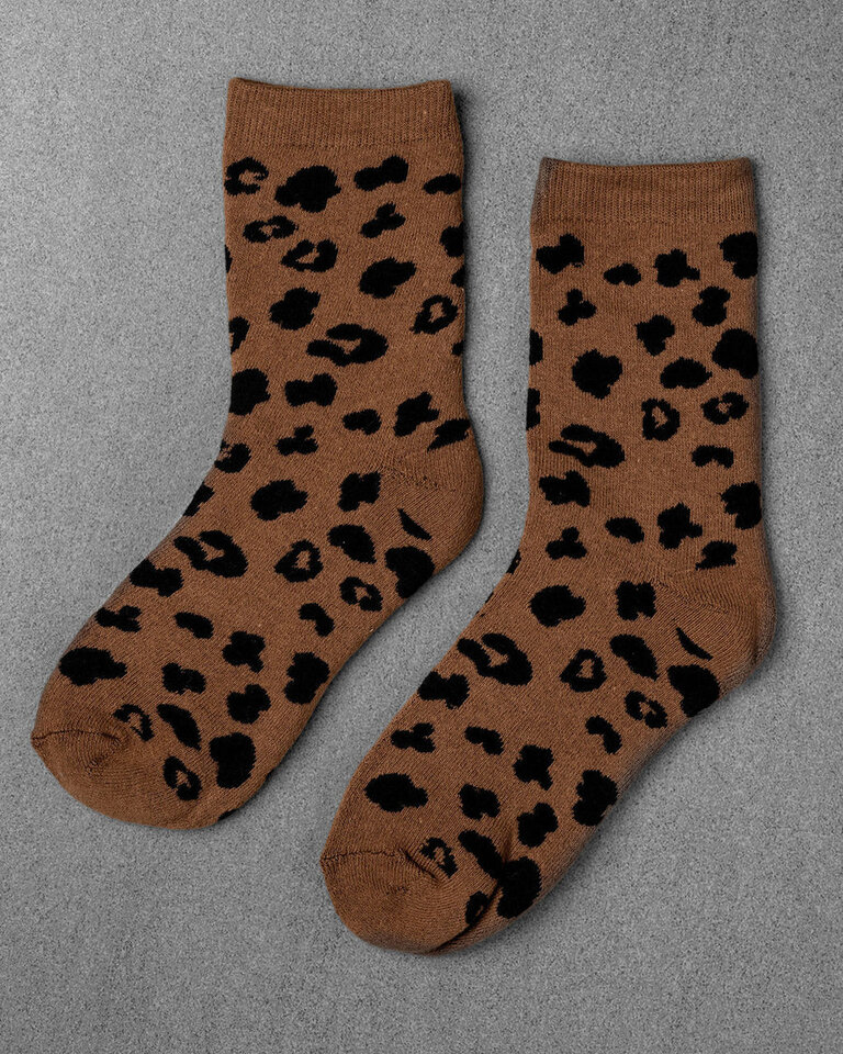 Unified Unified Leopard socks