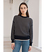 Autumn Cashmere Reversible 2-Tone Mesh Sweatshirt