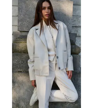 Yaya Faux leather jacket