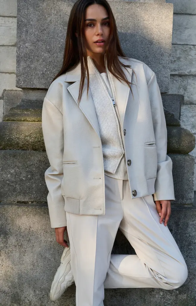 Yaya Yaya Faux leather jacket 2009068