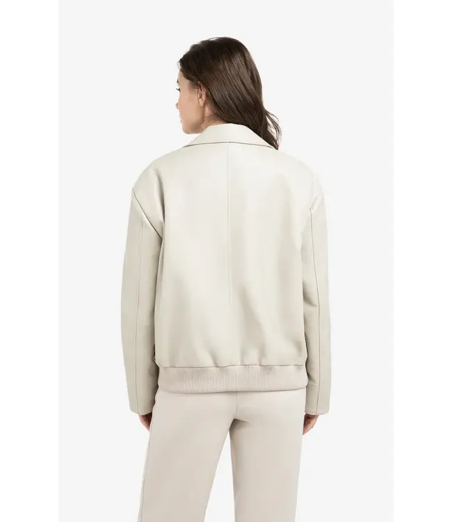 Yaya Faux leather jacket