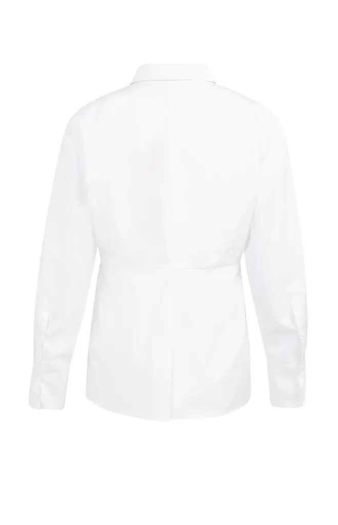 Yaya Yaya A-line poplin blouse 1201199