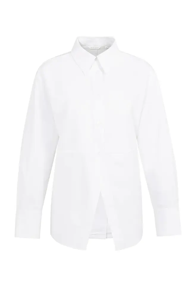 Yaya Yaya A-line poplin blouse 1201199