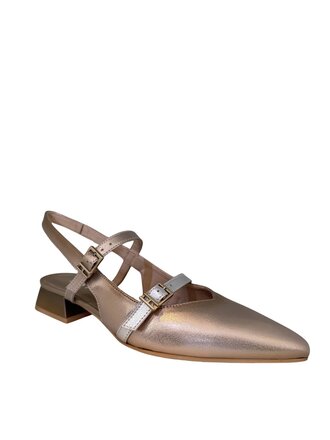 Hispanitas Two strap sling back shoe