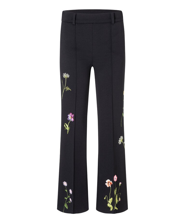 Cambio Cambio Francoise floral pant 62310332