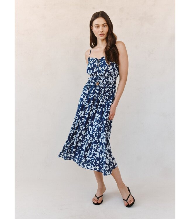 Bella Dahl Elastic waist midi dress