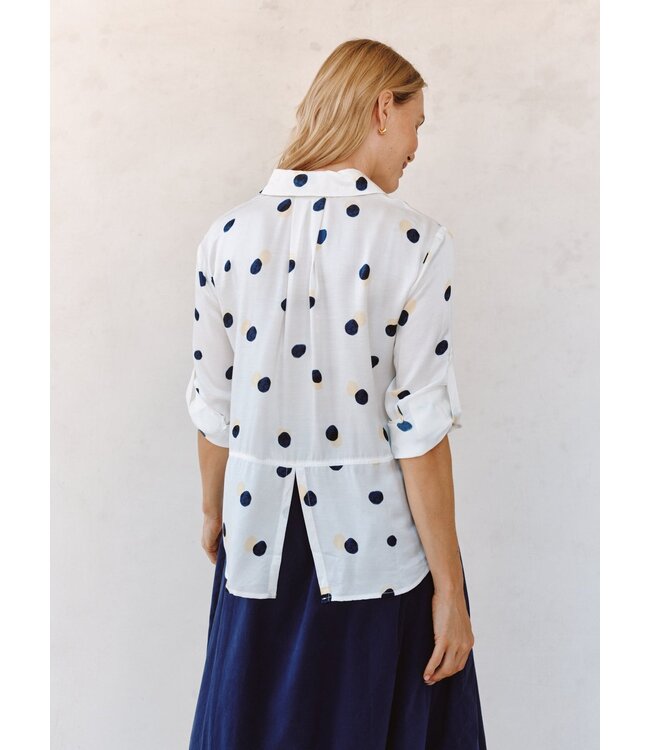 Bella Dahl Clean split back button down