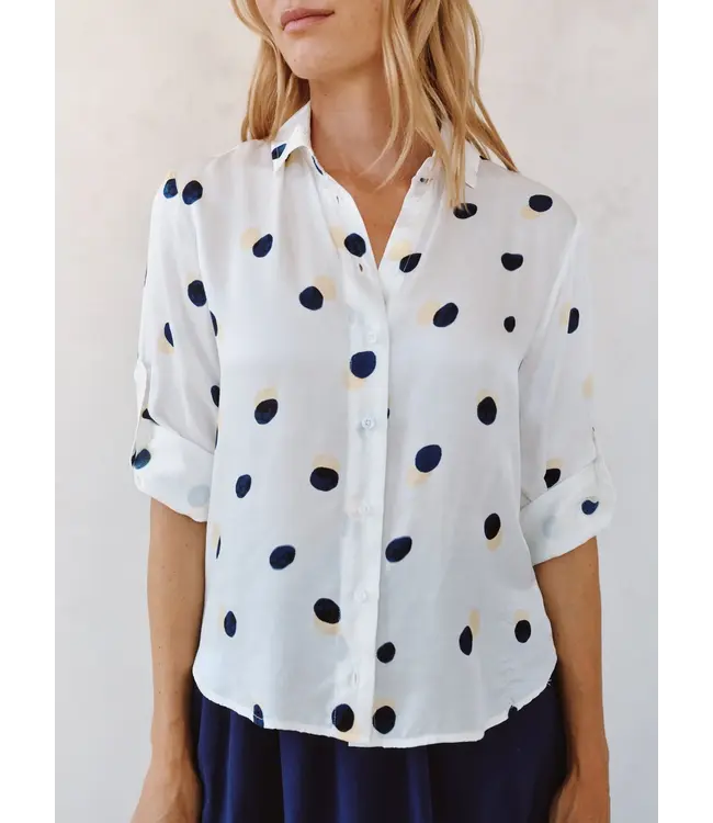 Bella Dahl Clean split back button down