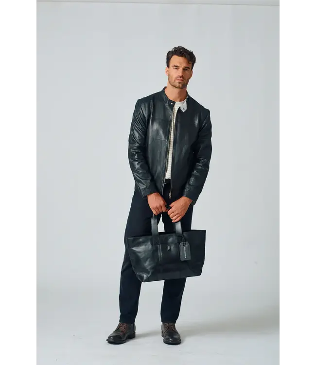 Mauritius Alex leather tote