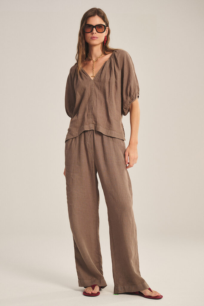 Velvet Velvet Lola woven linen pants
