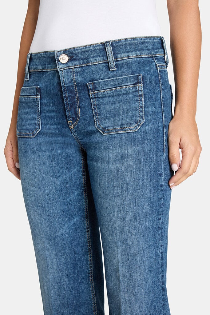 Cambio Cambio Tess pocket cropped denim 91290089