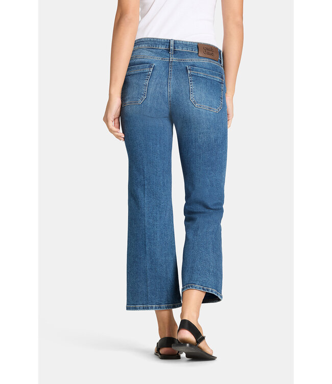 Cambio Tess pocket cropped denim