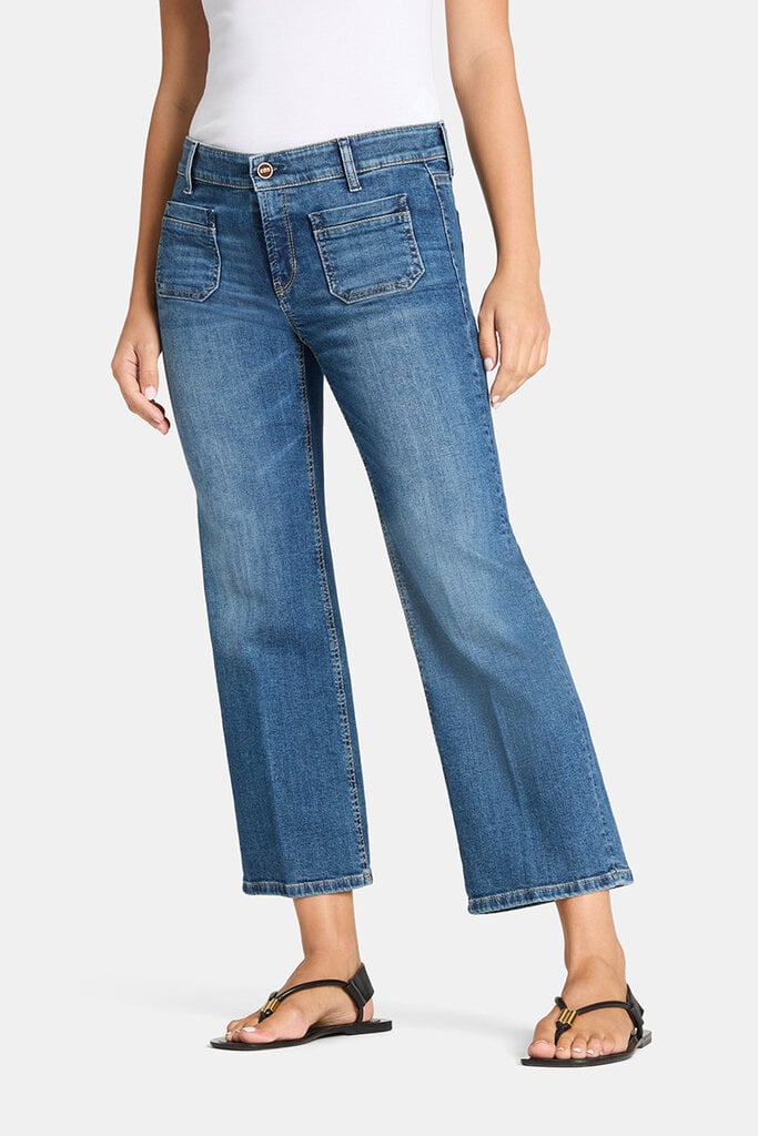 Cambio Cambio Tess pocket cropped denim 91290089